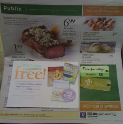 Publix Upromise Card and magazine form